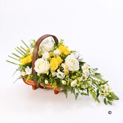 Mixed Basket   Yellow and White